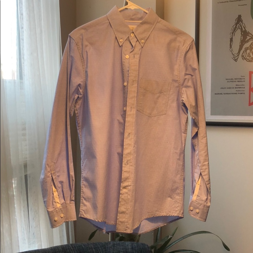 New Blue Club Room Button Down